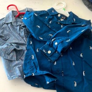 Children’s Place Button Shirts